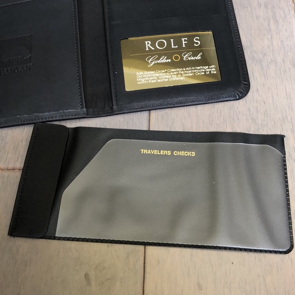 Vintage NIB Rolfs leather travel case. - Picture 4 of 7